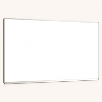 Whiteboard, 200x120 cm, mit durchgehender Ablage, Stahlemaille weiß, 